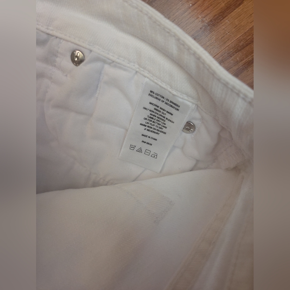 White Nwot Kut From The Kloth Catherine Boyfriends Jeans Size 10 - Picture 13 of 13